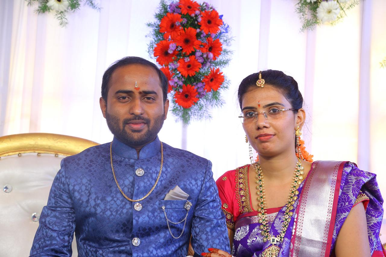 Swetha With Srinivas